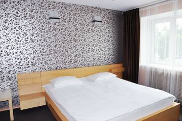 Номер эконом с 1 двуспальной кроватью в Отеле Мечта